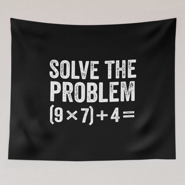 Item preview, Funny Solve The Problem 67 Meme Six Seven designed and sold by LorraineRita.