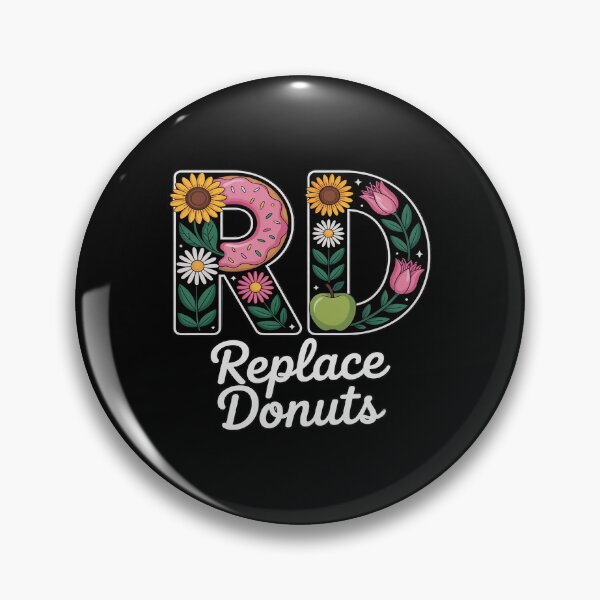 Item preview, RD Replace Donuts Registered Dietitian designed and sold by BubblePancake.