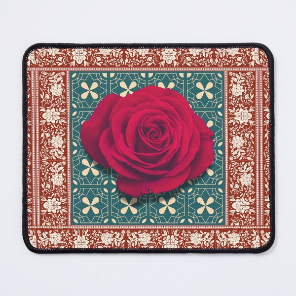 Item preview, Vintage Velvet Rose Art designed and sold by Pink Space Studio.