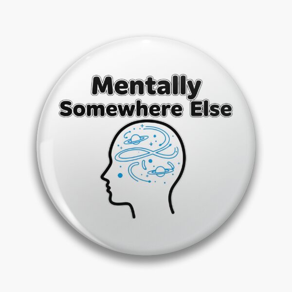 Item preview, Mentally Somewhere Else designed and sold by crazydotdesigns.