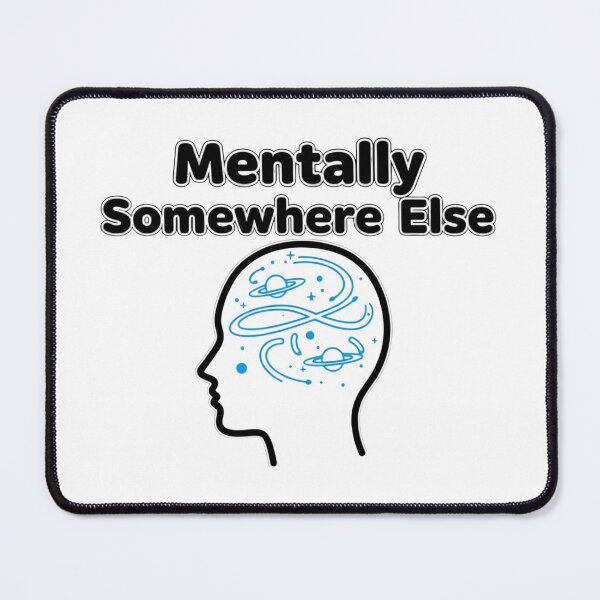 Item preview, Mentally Somewhere Else designed and sold by crazydotdesigns.