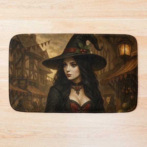 Item preview, Miranda the Witch – Gothic Witch at the Medieval Market Artwork designed and sold by MrsMimpi.