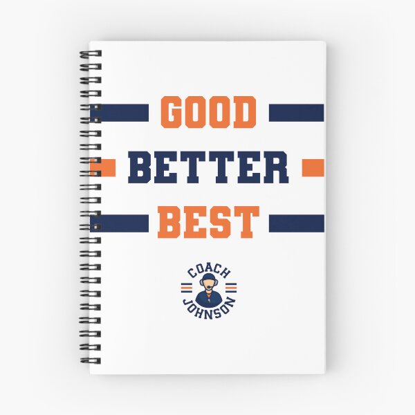 Item preview, Good, Better Best Headline by Coach Johnson on White designed and sold by Bear Creative.