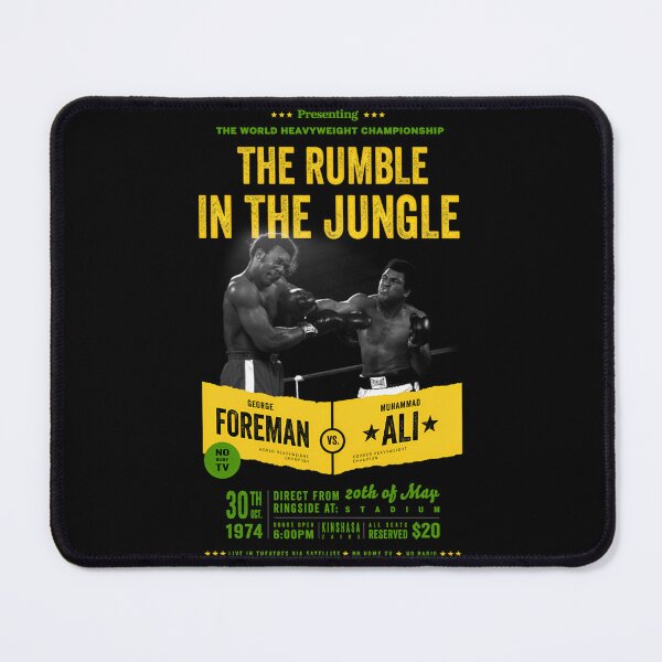 Item preview, Ali Vs Foreman Rumbles In The Jungle designed and sold by ZackeryKuphal.