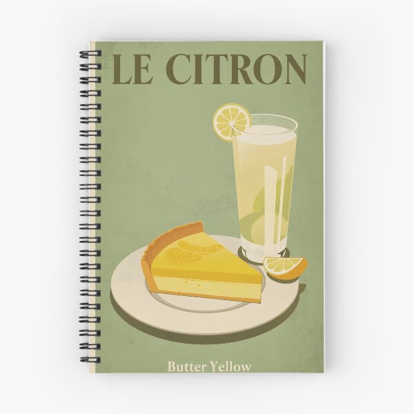 Item preview, Vintage French Lemon Tart - Le Citron Retro Poster designed and sold by ThePromptStudio.