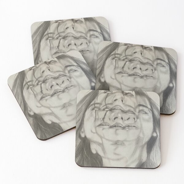 Item preview, Fragmented Emotions – Multi Exposure Portrait Art designed and sold by Hiteshartstudio.