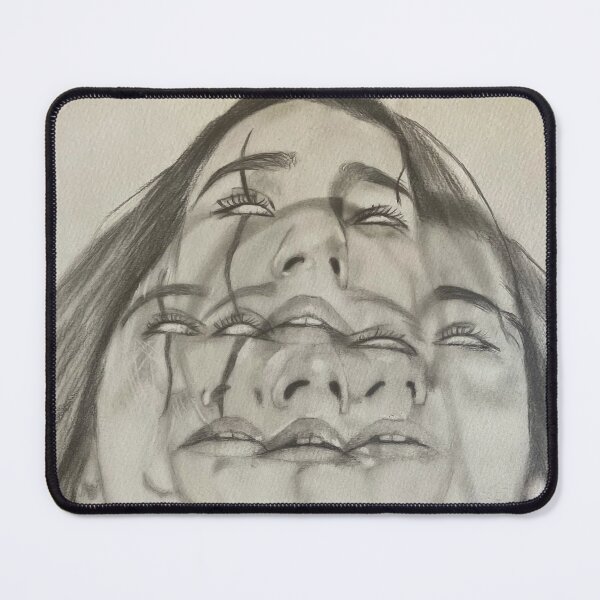 Item preview, Fragmented Emotions – Multi Exposure Portrait Art designed and sold by Hiteshartstudio.