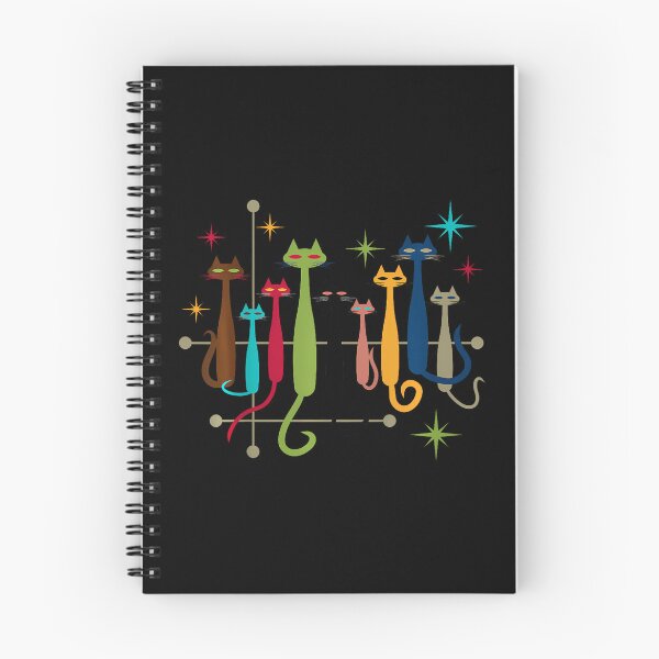 Item preview, Mid-Century Modern Look Cats 50S 60S Style  designed and sold by ZackeryKuphal.