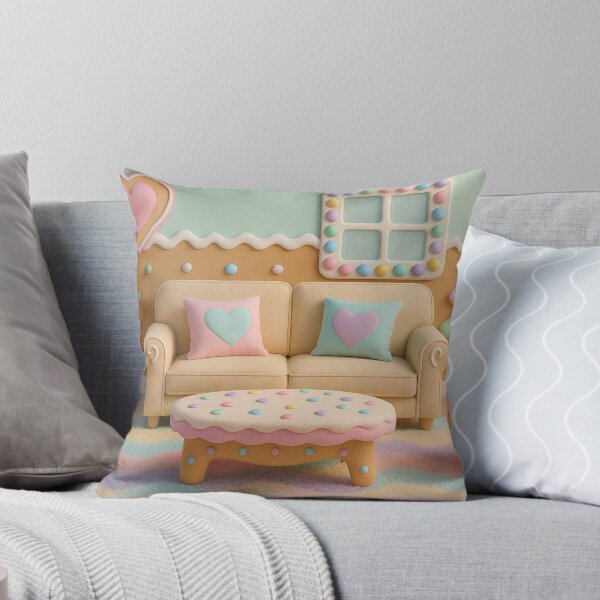 Item preview, Pastel Gingerbread Living Room Fantasy designed and sold by K3DreamKreation.