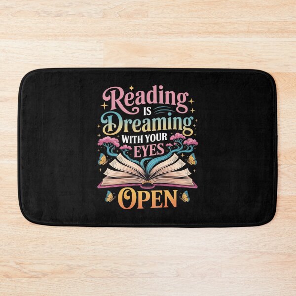 Item preview, Reading Is Dreaming With Eyes Open Fantasy Book designed and sold by BubblePancake.