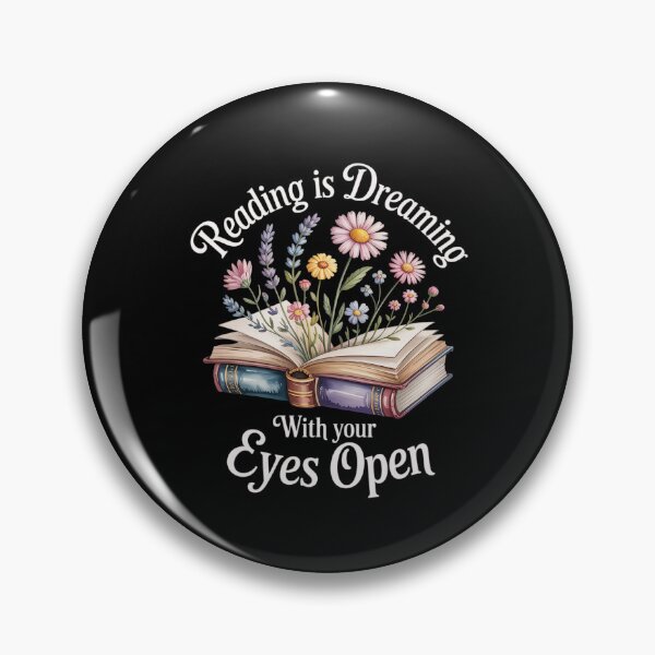 Item preview, Reading is Dreaming with Your Eyes Open designed and sold by BubblePancake.