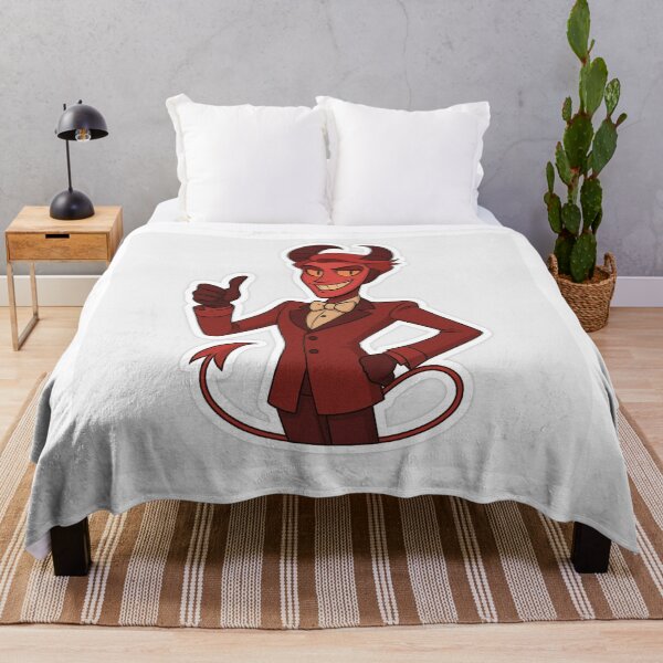 Item preview, Smart Lucifer Devil – Thinking Demon Cartoon Sticker designed and sold by Gurjeetpixelart.