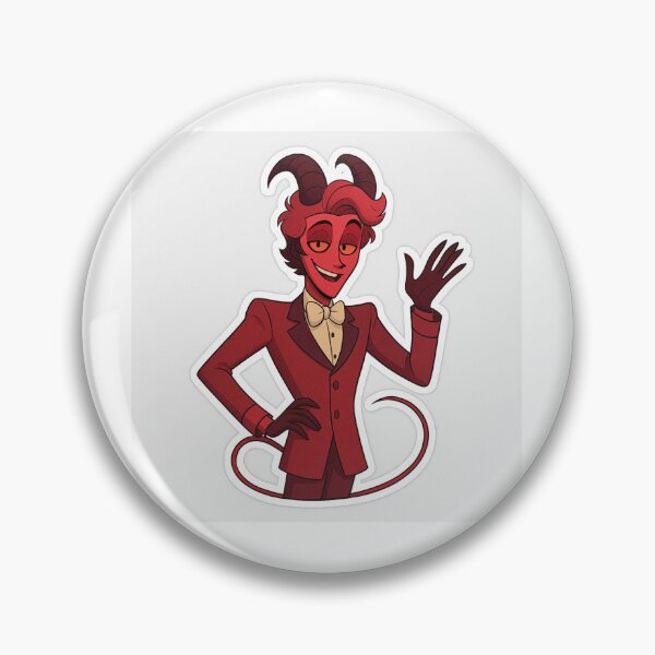 Item preview, Lucifer Devil Presentation Pose – Stylish Demon Sticker designed and sold by Gurjeetpixelart.