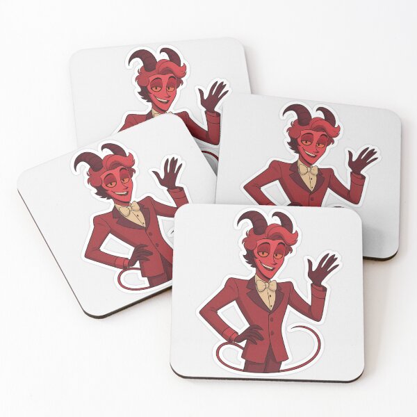 Item preview, Lucifer Devil Presentation Pose – Stylish Demon Sticker designed and sold by Gurjeetpixelart.