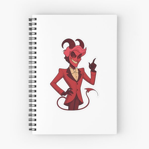 Item preview, Lucifer Devil Pointing Up – Powerful Demon Cartoon Sticker designed and sold by Gurjeetpixelart.