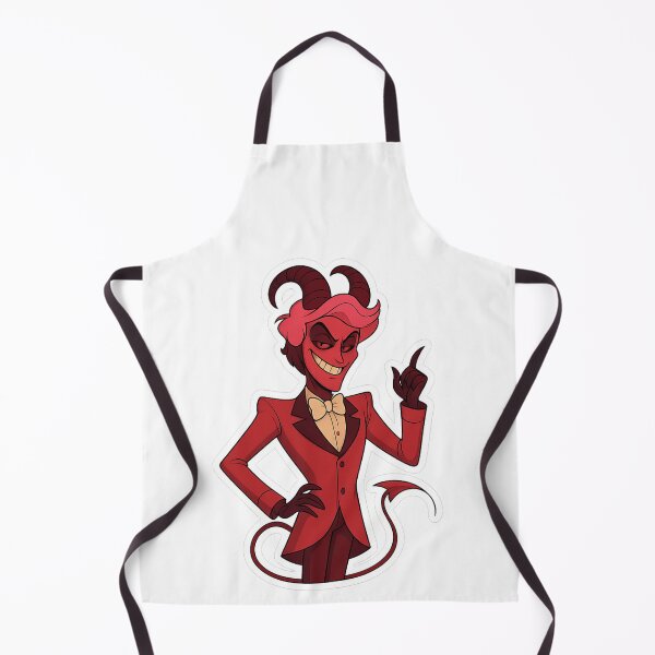 Item preview, Lucifer Devil Pointing Up – Powerful Demon Cartoon Sticker designed and sold by Gurjeetpixelart.