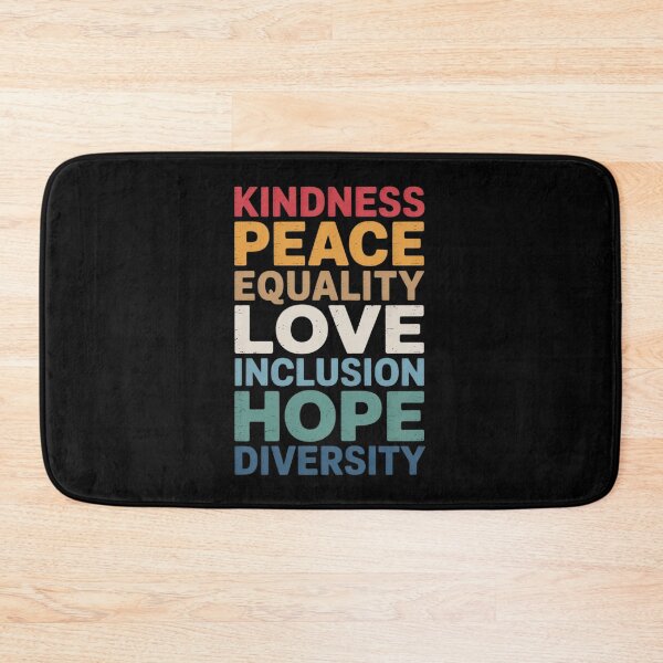 Item preview, Kindness Peace Equality Love Inclusion Hope Diversity  designed and sold by MyzoToyota.