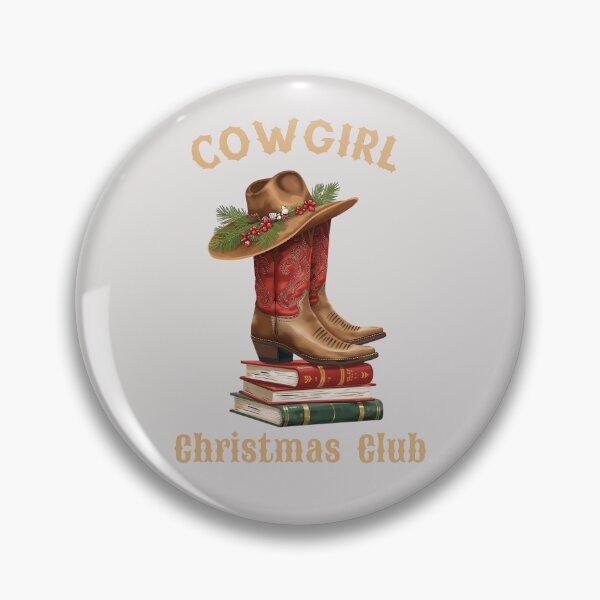 Item preview,  Love books, All booked for Christmas,  Cowgirl Reading Christmas Club, Cowgirl Social Club designed and sold by KolorellaS.