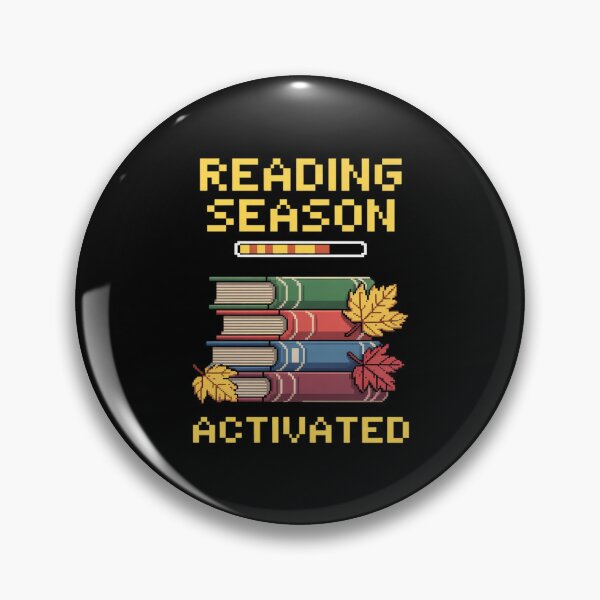 Item preview, Reading Season Activated Pixel Books Fall Leaves designed and sold by NetoGalaxy.