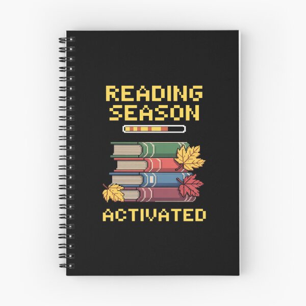 Item preview, Reading Season Activated Pixel Books Fall Leaves designed and sold by NetoGalaxy.
