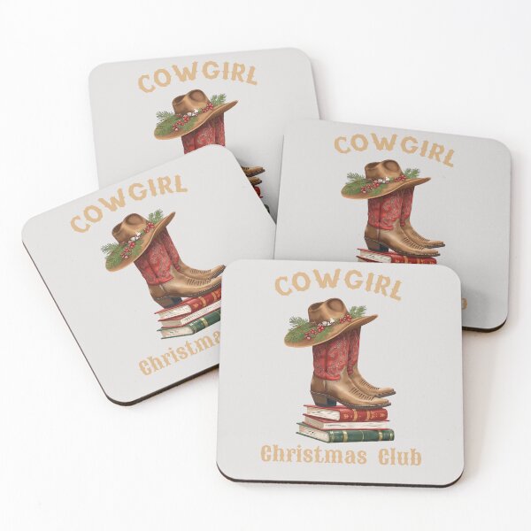 Item preview,  Love books, All booked for Christmas,  Cowgirl Reading Christmas Club, Cowgirl Social Club designed and sold by KolorellaS.