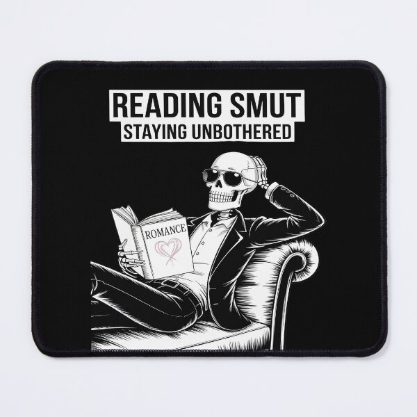 Item preview, Reading Smut Skeleton Romance Lover designed and sold by NetoGalaxy.