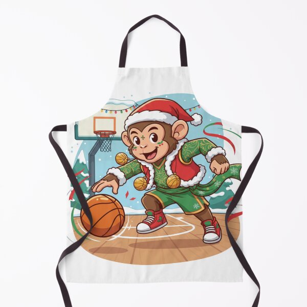 Item preview, Christmas Dribbling Monkey Mascot designed and sold by MoBoCH.