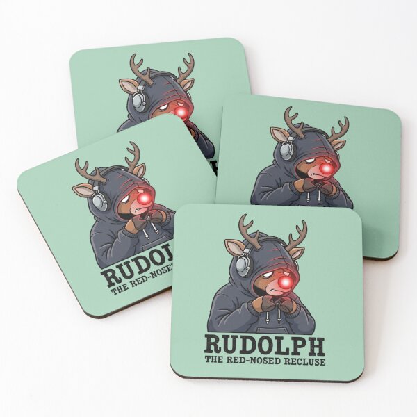 Item preview, Rudolph the Red-Nosed Recluse T-Shirt designed and sold by KINGWANI.