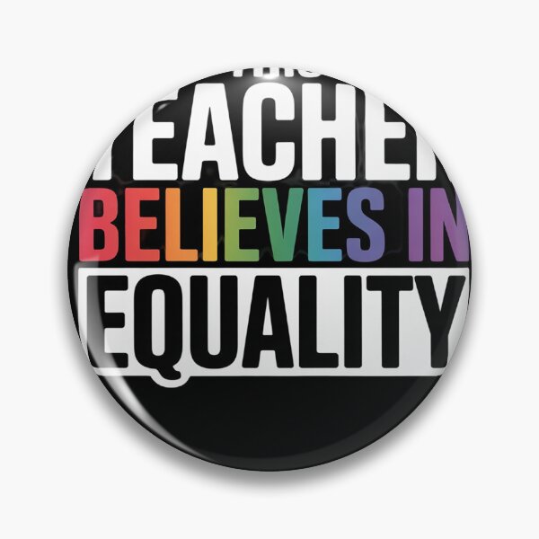 Item preview, Teacher Supports Equality Pride  designed and sold by MyzoToyota.