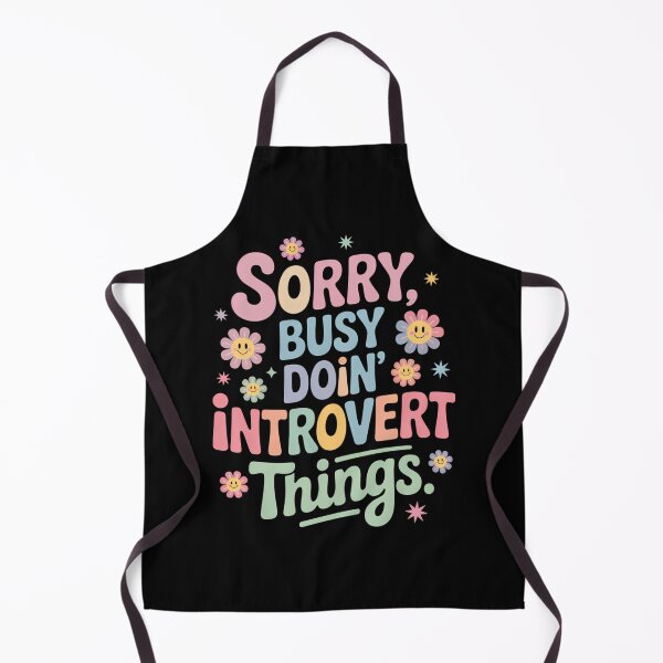 Item preview, Cute Introvert Funny Floral designed and sold by SyncSusscess.
