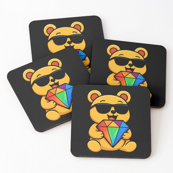 Item preview, Adorable Colorful Teddy Bear designed and sold by OG1design.