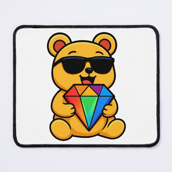 Item preview, Adorable Colorful Teddy Bear designed and sold by OG1design.