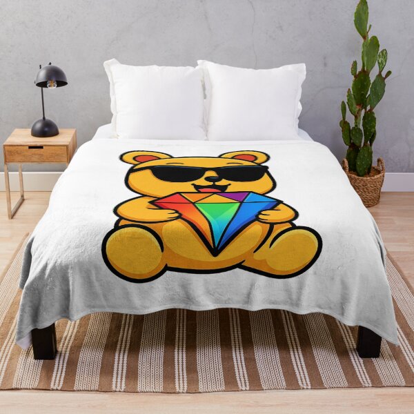 Item preview, Adorable Colorful Teddy Bear designed and sold by OG1design.