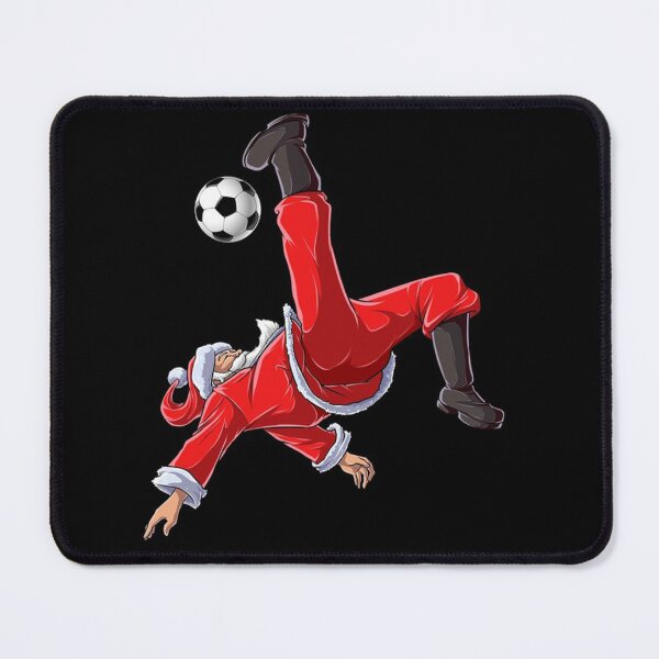 Item preview, Vintage Santa Soccer Shirt Bicycle Kick Santa Claus designed and sold by barderbarry.