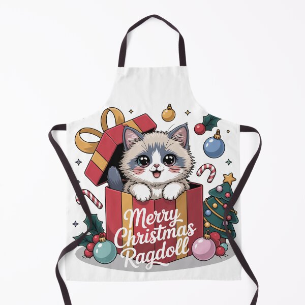 Item preview, Ragdoll cat merry Christmas Santa designed and sold by kaka8888.