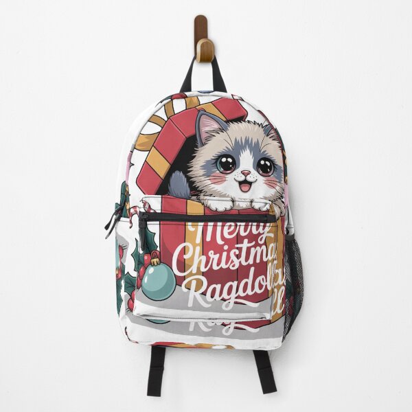 Item preview, Ragdoll cat merry Christmas Santa designed and sold by kaka8888.