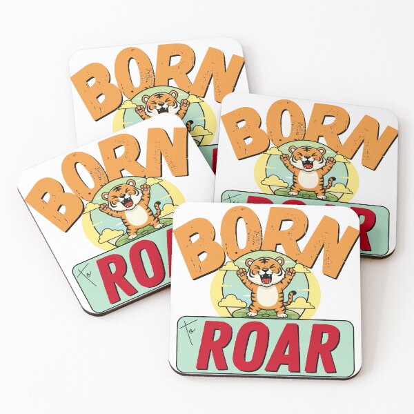 Item preview, BORN TO ROAR designed and sold by rithattdesigns.