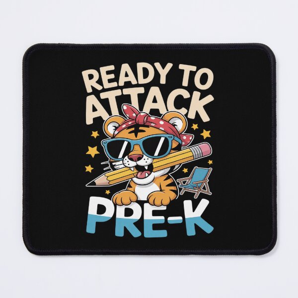 Item preview, Ready To Attack Pre-K Funny Back to School Animal designed and sold by NetoGalaxy.