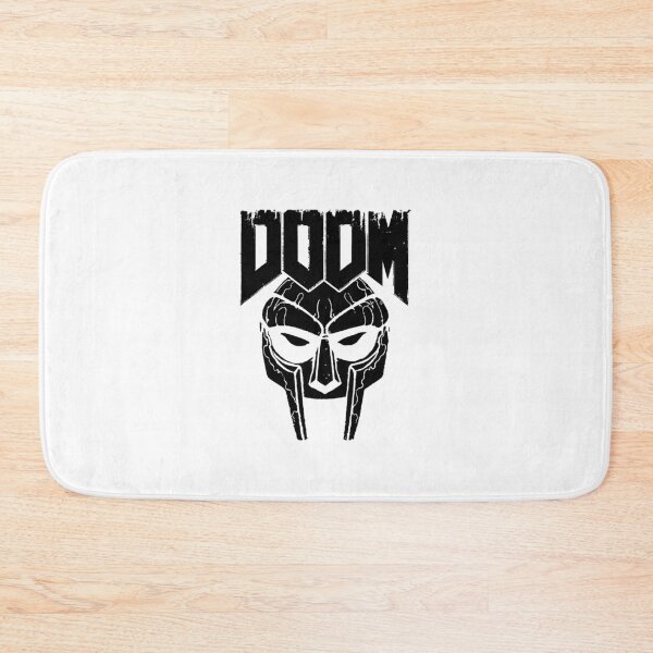Item preview, Bold Black MF Doom Mask Symbol designed and sold by daineques.