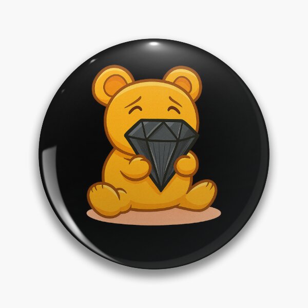 Item preview, Adorable Black Diamond Teddy Bear designed and sold by OG1design.