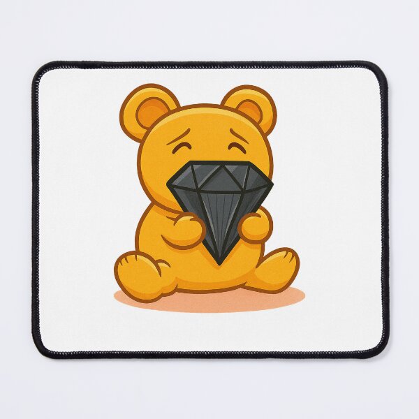 Item preview, Adorable Black Diamond Teddy Bear designed and sold by OG1design.