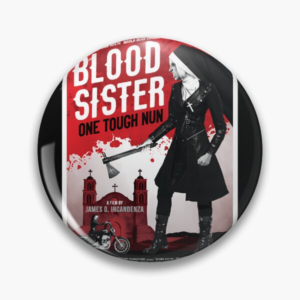 Item preview, Blood Sister One Tough Nun Movie Poster - Infinite Jest - David Foster Wallace designed and sold by ChristianAhs.