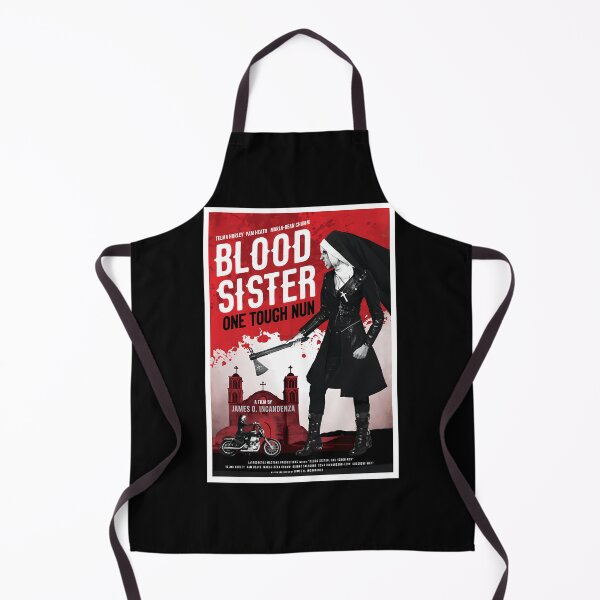Item preview, Blood Sister One Tough Nun Movie Poster - Infinite Jest - David Foster Wallace designed and sold by ChristianAhs.