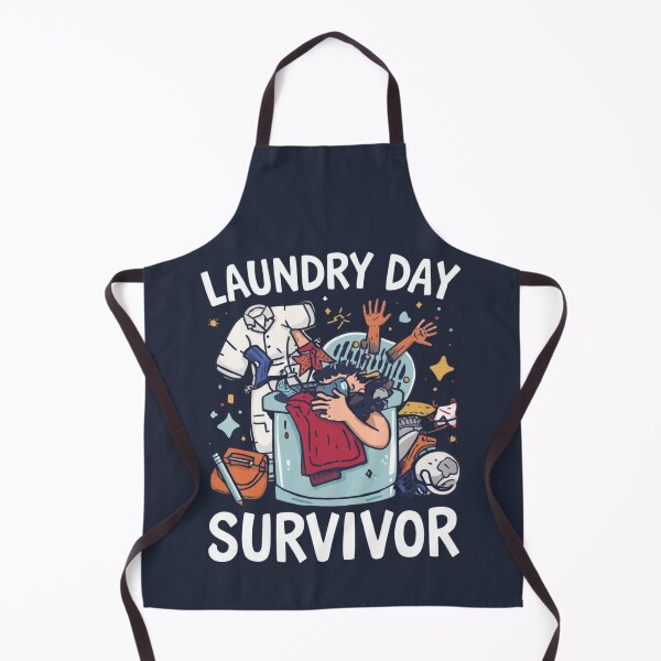 Item preview, Laundry Day Survivor – Hilarious Relatable Quote for Everyday Struggles designed and sold by Nordic Echo.