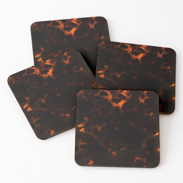 Item preview, Amber Glow - Modern Tortoiseshell Pattern designed and sold by trajeado14.