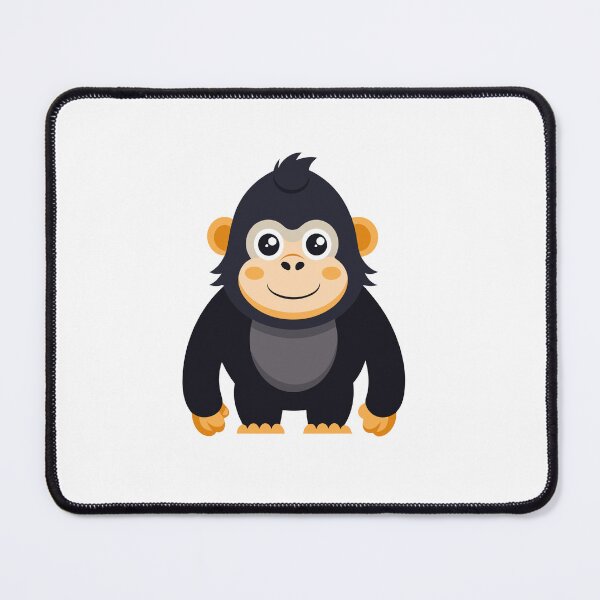 Item preview, Cute Cartoon Gorilla or Monkey Mascot designed and sold by Jirada.