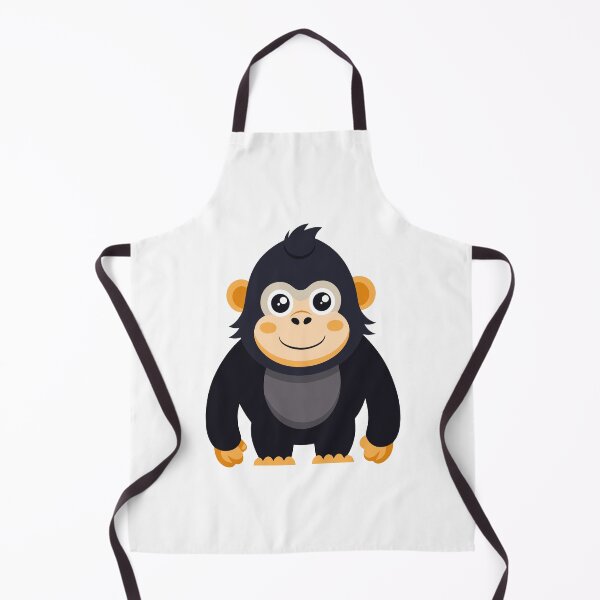 Item preview, Cute Cartoon Gorilla or Monkey Mascot designed and sold by Jirada.