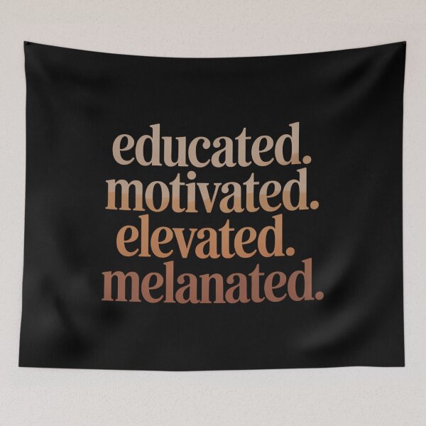 Item preview, Educated Motivated Elevated Melanated Black Pride Melanin designed and sold by SyncSusscess.