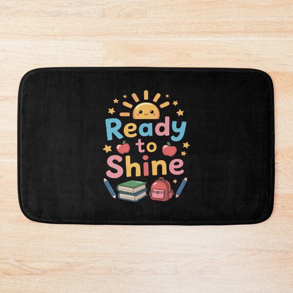 Item preview, Ready to Shine Back to School for Kids and Teachers designed and sold by NetoGalaxy.