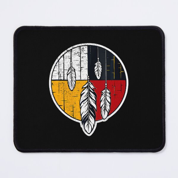 Item preview, Indigenous Native American Medicine Wheel Spirit Symbol designed and sold by CaraRuth.